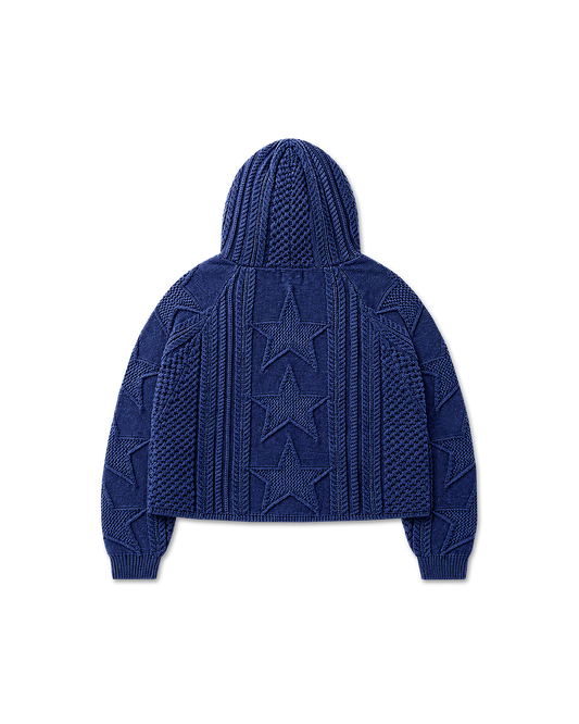 STELLAR KNIT HOODIE