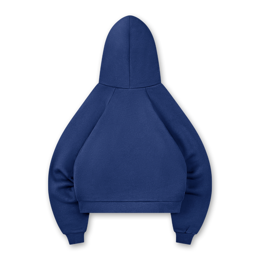 STAR BUTTON HOODIE - vwoollo