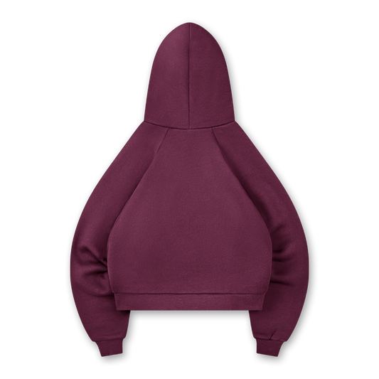 STAR BUTTON HOODIE - vwoollo