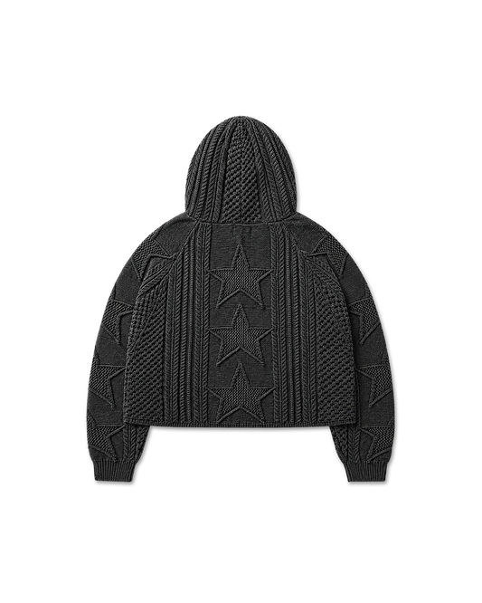 STELLAR KNIT HOODIE