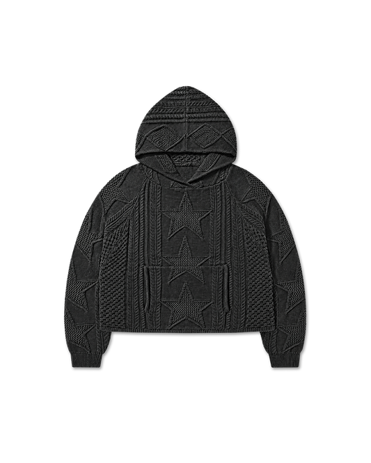 STELLAR KNIT HOODIE