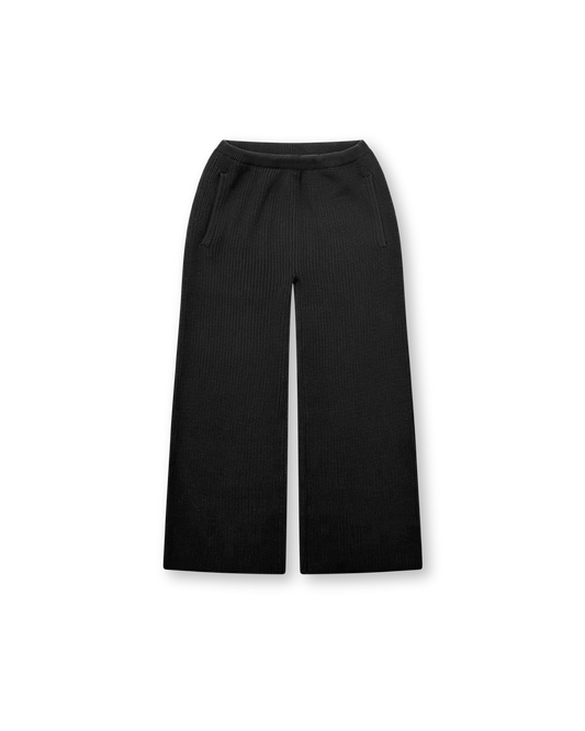 CROPPED KNIT SWEATPANT - vwoollo