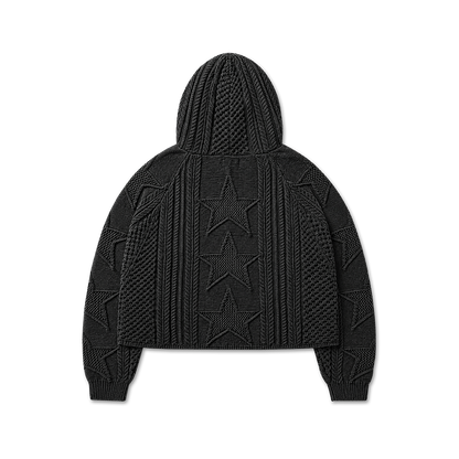 STELLAR KNIT HOODIE