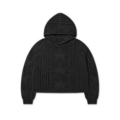 STELLAR KNIT HOODIE