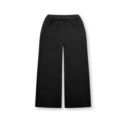 CROPPED KNIT SWEATPANT - vwoollo