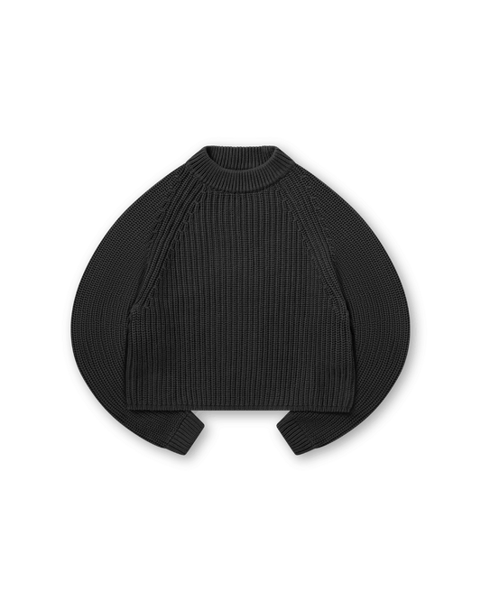HEAVY KNIT SWEATER - vwoollo