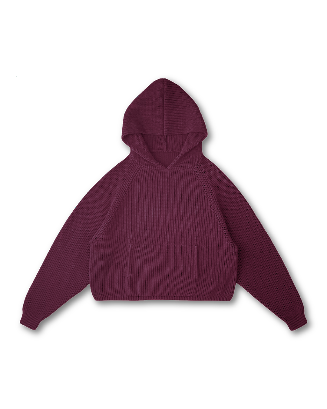KNIT HOODIE - vwoollo