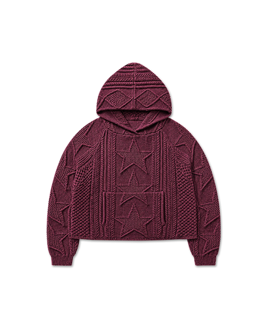 STELLAR KNIT HOODIE
