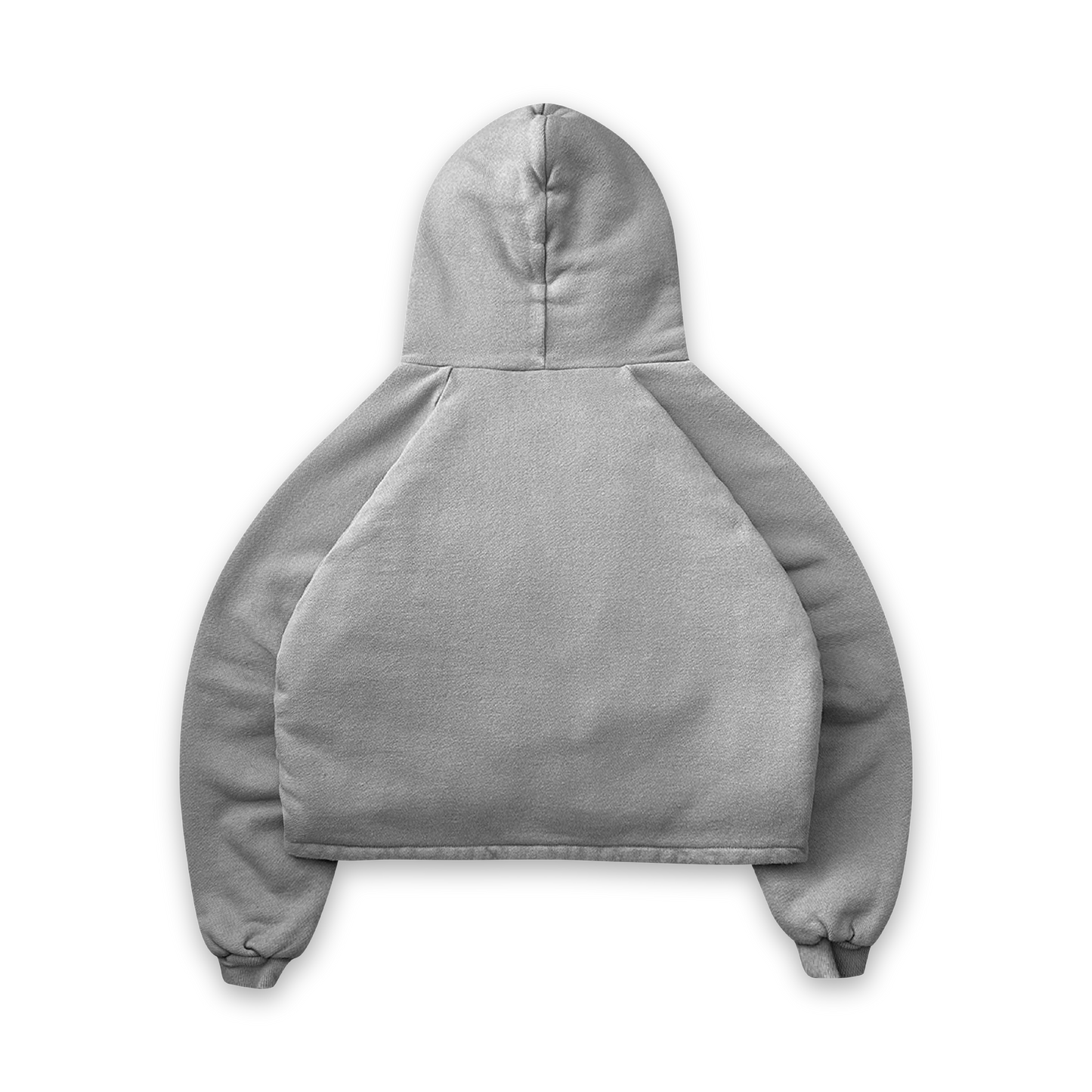FULL ZIP COTTON HOODIE - vwoollo