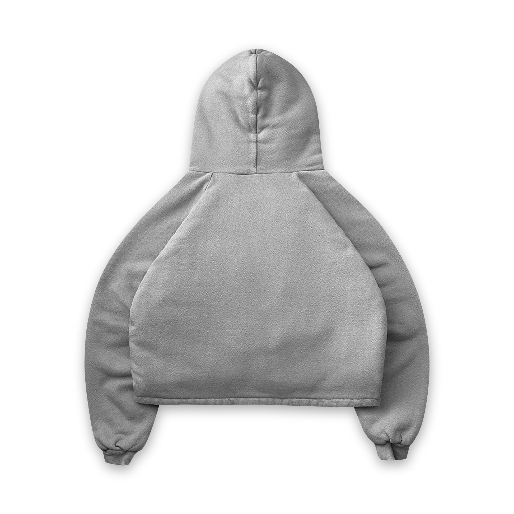 FULL ZIP COTTON HOODIE - vwoollo