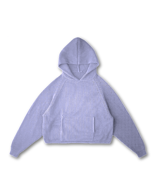 KNIT HOODIE - vwoollo