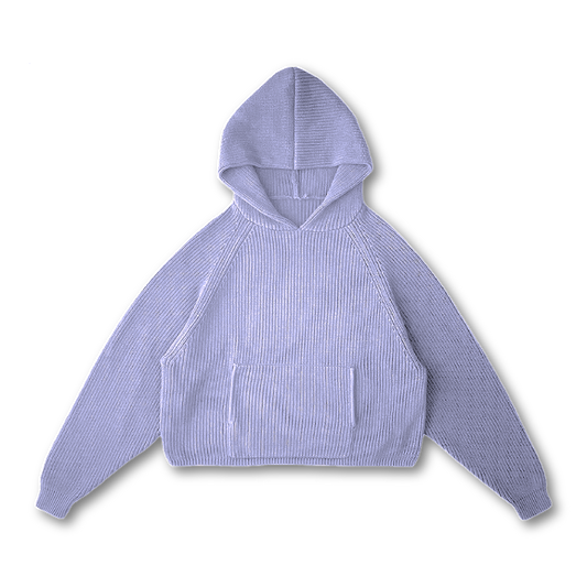 KNIT HOODIE - vwoollo
