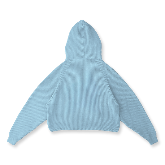 KNIT HOODIE - vwoollo