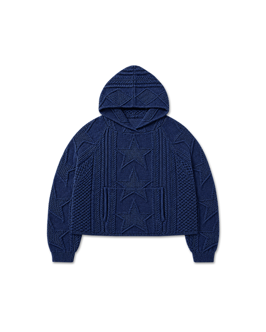[PRE-ORDER] STELLAR KNIT HOODIE - vwoollo
