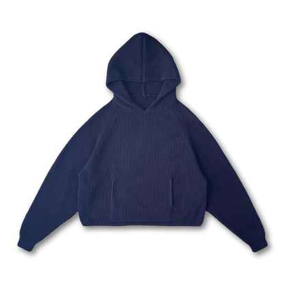 STAR KNIT HOODIE
