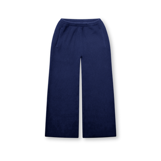CROPPED KNIT SWEATPANT - vwoollo