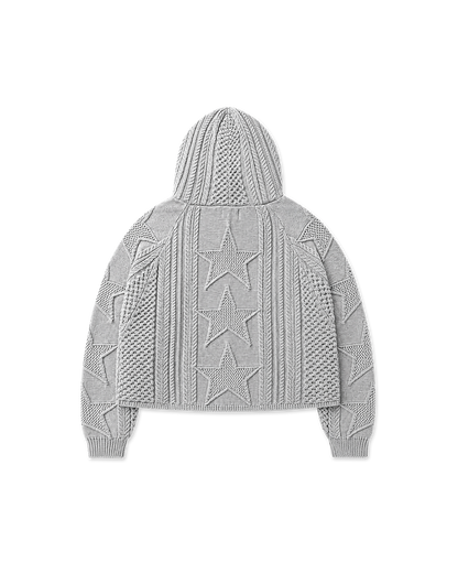 STELLAR KNIT HOODIE