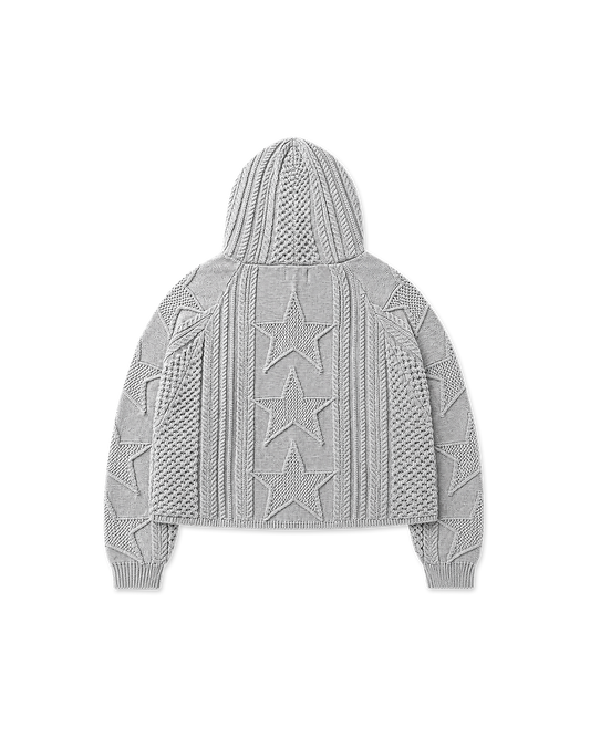 STELLAR KNIT HOODIE