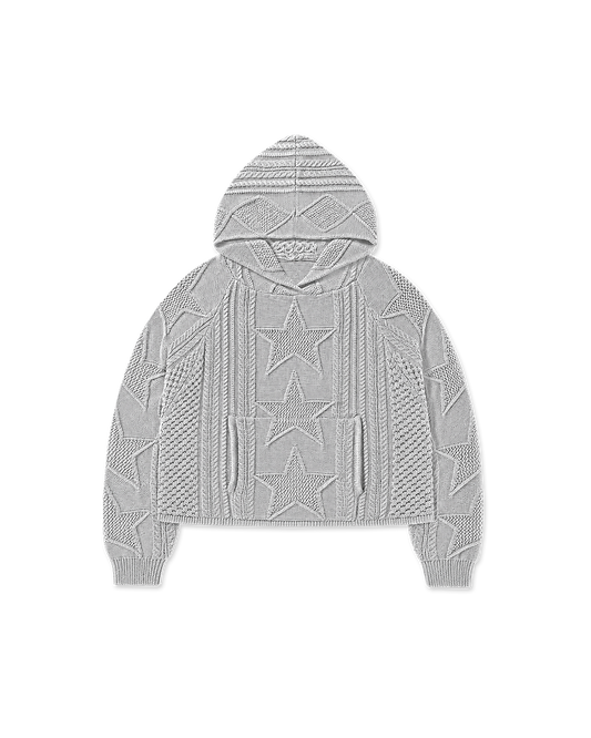 STELLAR KNIT HOODIE