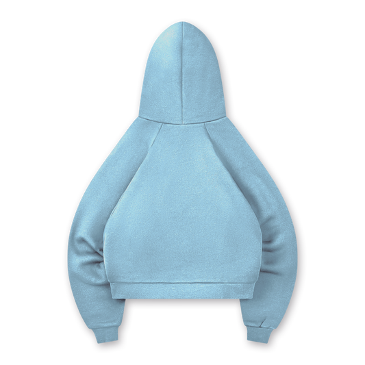 STAR BUTTON HOODIE - vwoollo