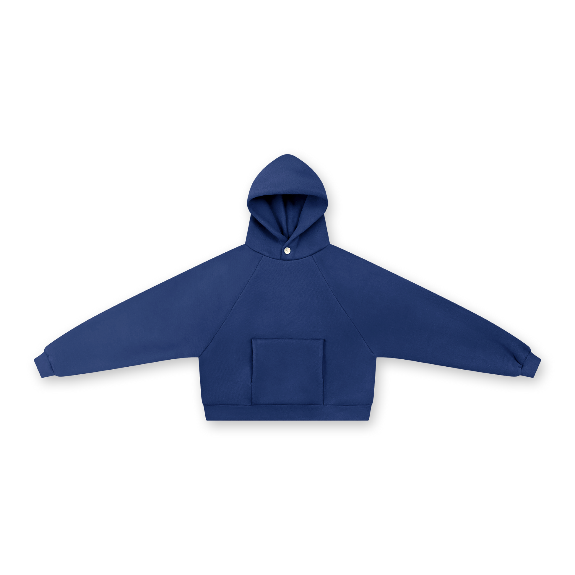 STAR BUTTON HOODIE - vwoollo