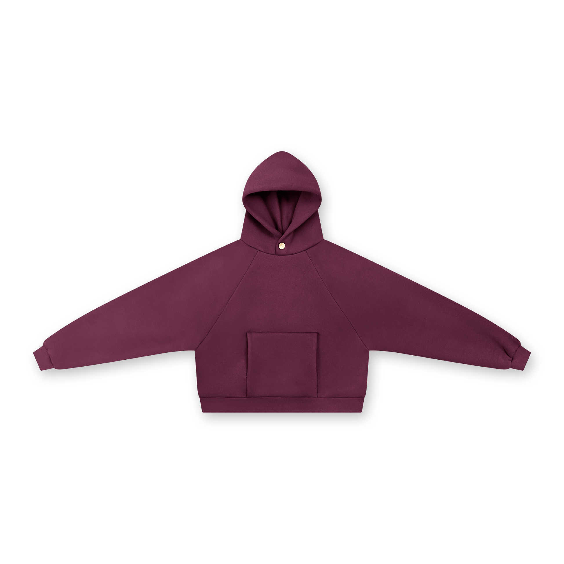 STAR BUTTON HOODIE - vwoollo