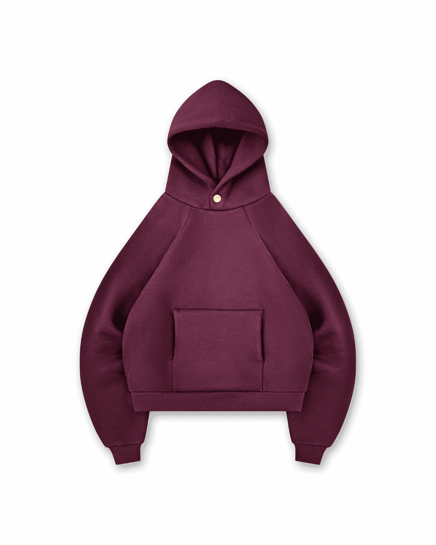 GOLD STAR BUTTON HOODIE - vwoollo
