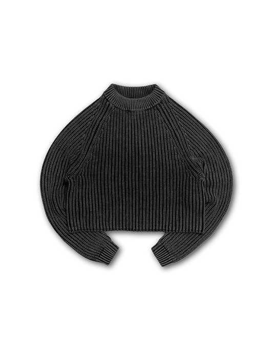 HEAVY KNIT SWEATER - vwoollo